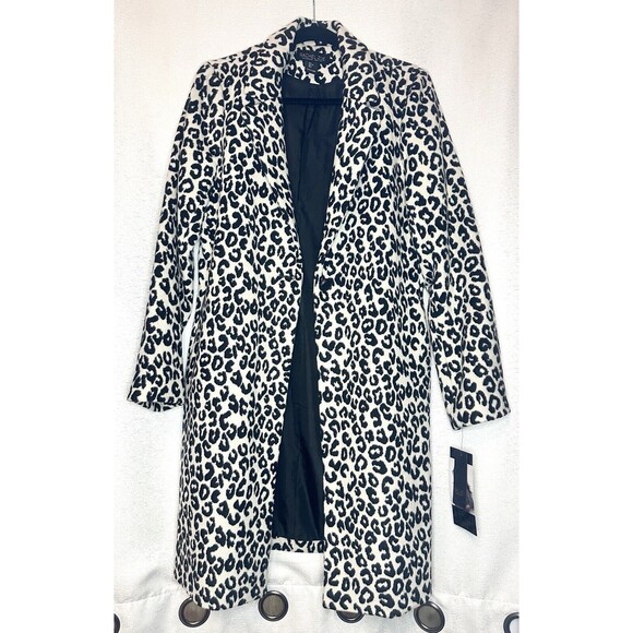 Rachel Zoe Jackets & Blazers - Rachel Zoe Los Angeles New York Long Coat Animal Print Size Large Women’s NWT
